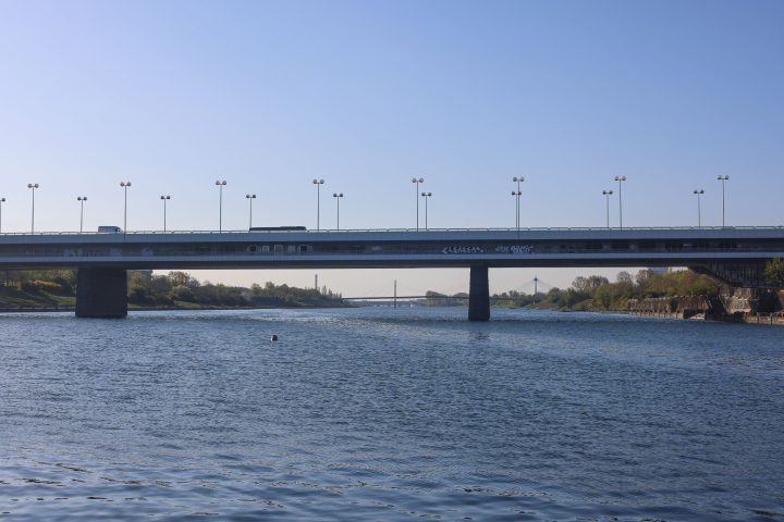 Reichsbrücke - Most w Wiedniu