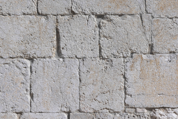 Mur z Wapiennych Bloków, tekstura