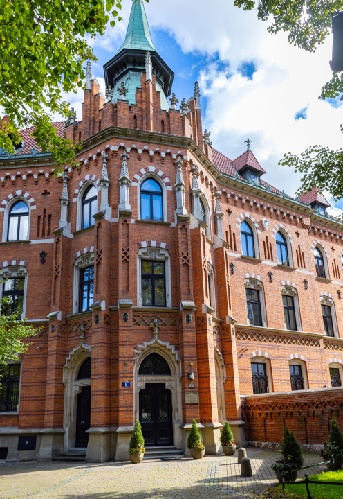 Wyższe Seminarium Duchowne Archidiecezji Krakowskiej Zabytki - zdjęcie stockowe