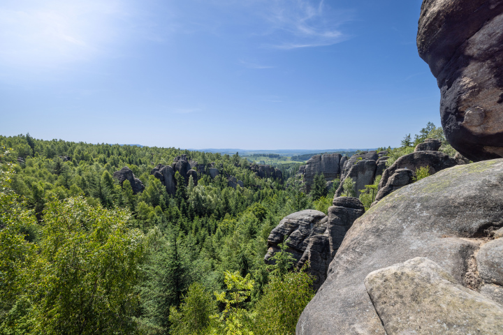 Broumovské stěny – skalne formacje piaskowcowe, Czechy