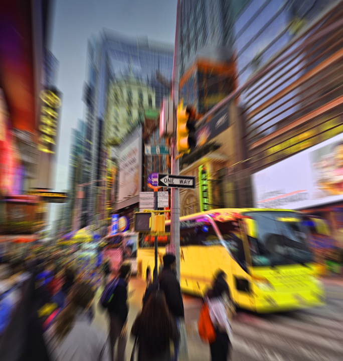 Nowy Jork, ruchliwa ulica