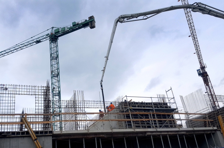 Betonowanie Na Budowie