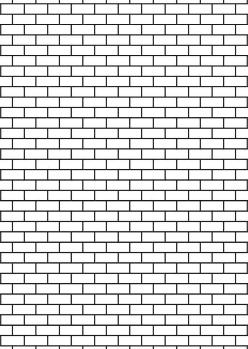 Ściana z Cegieł, mur, Wektor