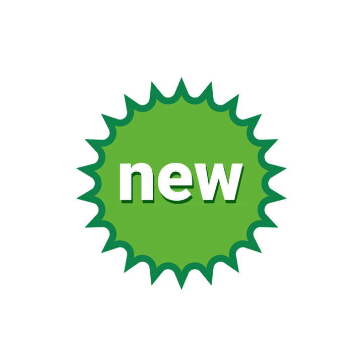 Nowość, ikona, wektor