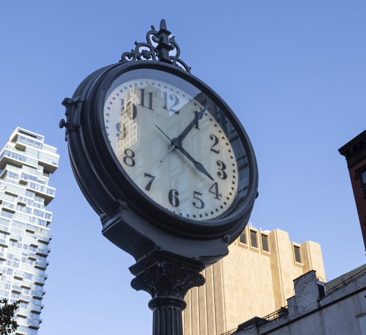 Zegar Uliczny w Nowym Jorku