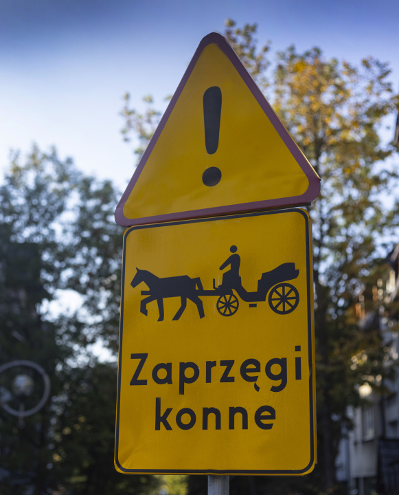 Zaprzęgi Konne Znak Drogowy