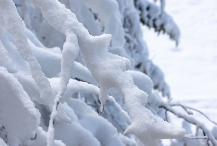Duże Opoady Śniegu