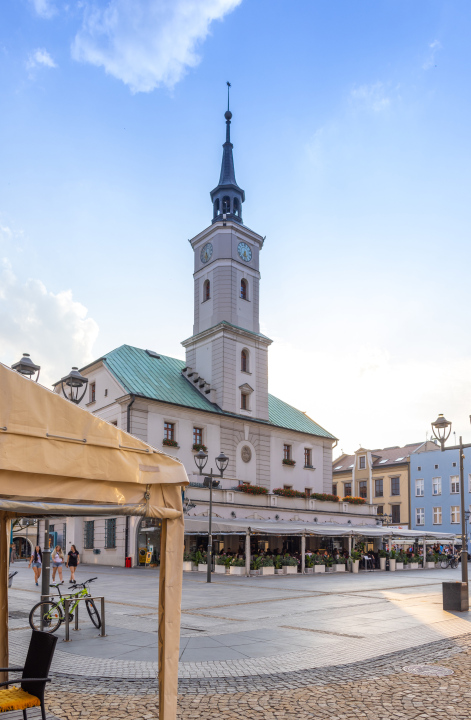 Gliwice, Rynek i Wieża Ratuszowa