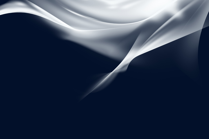 Białe Abstrakcyjne formy na Czarnym Tle