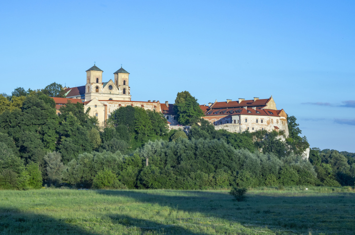 Widok na Klasztor w Tyńcu