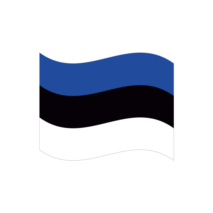Flaga Estonii, wektor