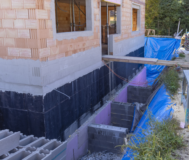 Izolacja Fundamentów, Ściany Piwnic, Plac Budowy