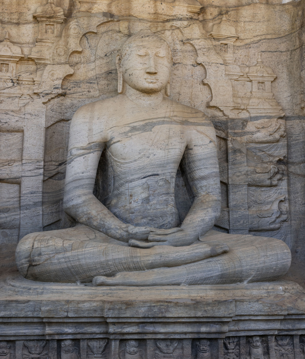 Posąg Buddy, Polonnaruwa, Sri Lanka