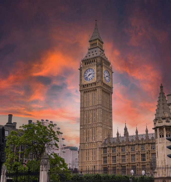 Big Ben w Londynie, wieża zegarowa