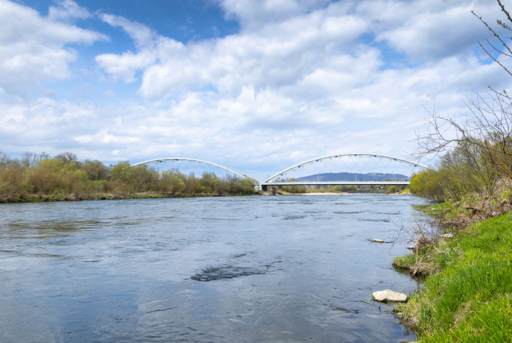 Dunajec w Nowyn Sączu