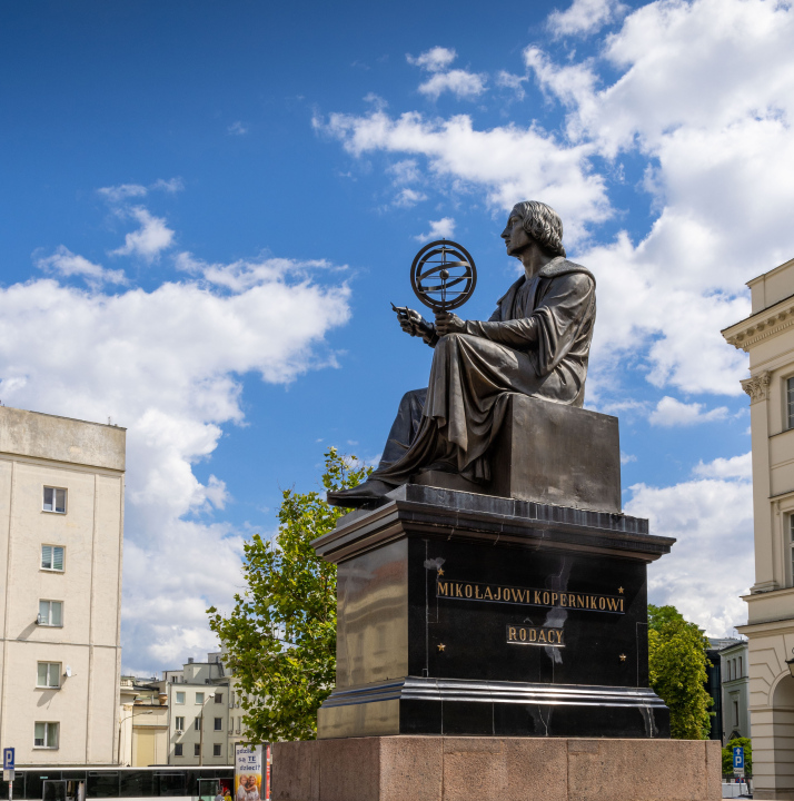 Pomnik Mikołaja Kopernika w Warszawie