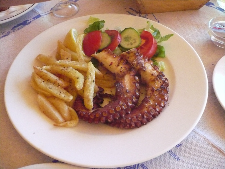 ośmiornica z grilla