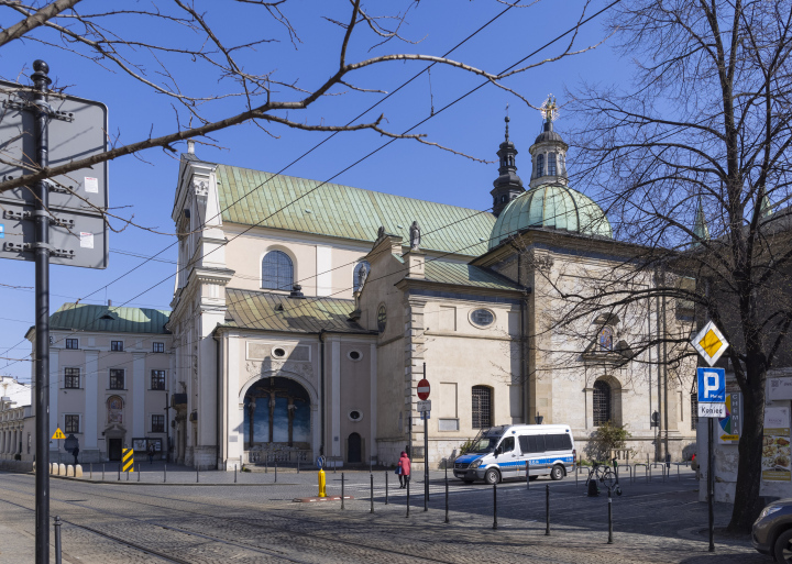 Kościół oo. Karmelitów na Piasku, Kraków ulica Karmelicka