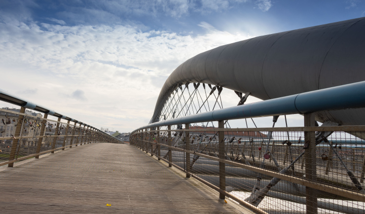 Kładka Bernatka - Kraków Podgórze