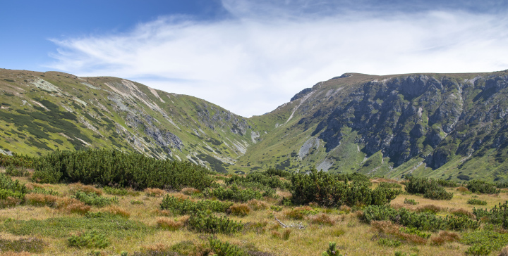 Panorama w Tatrach, Słowacja