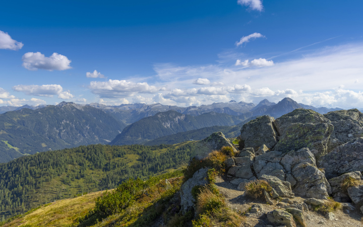 Widok ze Szczytu Griessenkareck, Alpy Austria, Darmowe Pobieranie