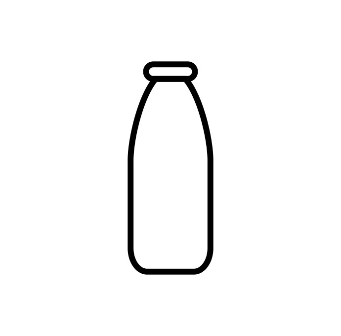 Butelka na Mleko - darmowa ikona do pobrania
